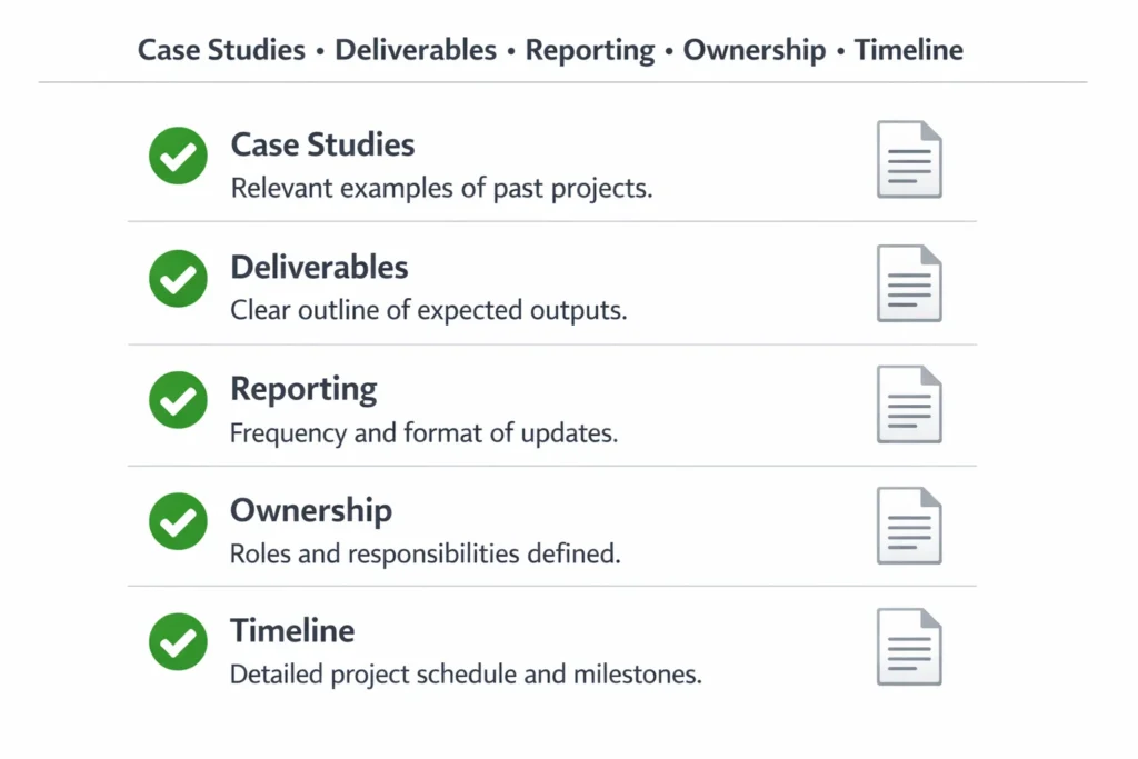 seo agency evaluation checklist local seo questions to ask