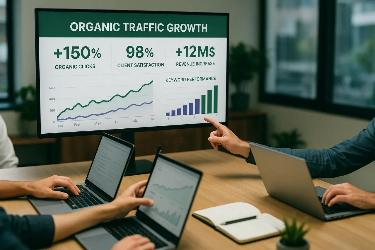 Organic Traffic Growth Results