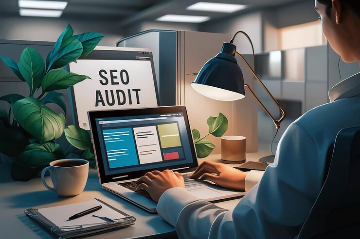 Technical SEO Process illustration