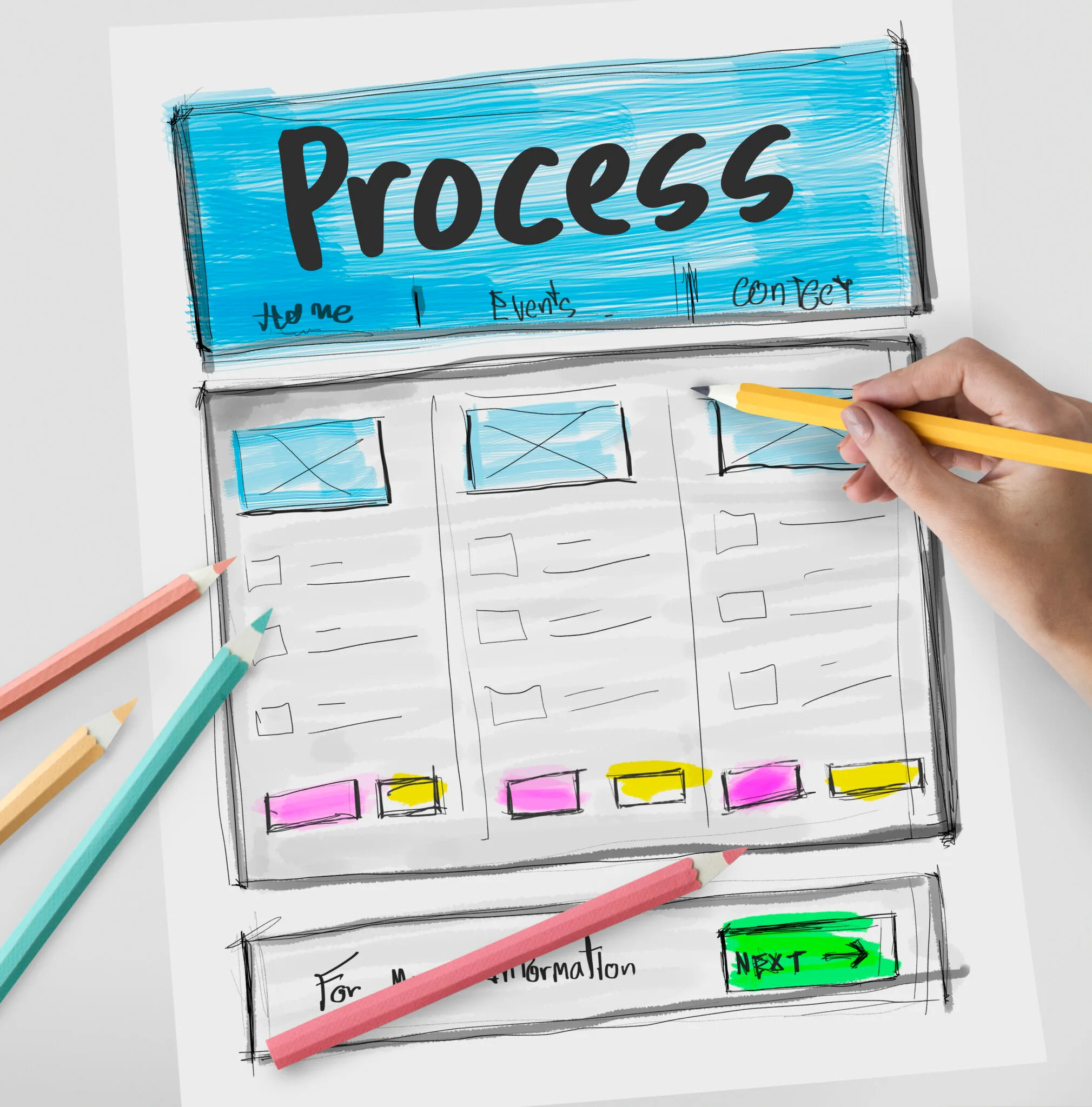 Technical SEO Process illustration