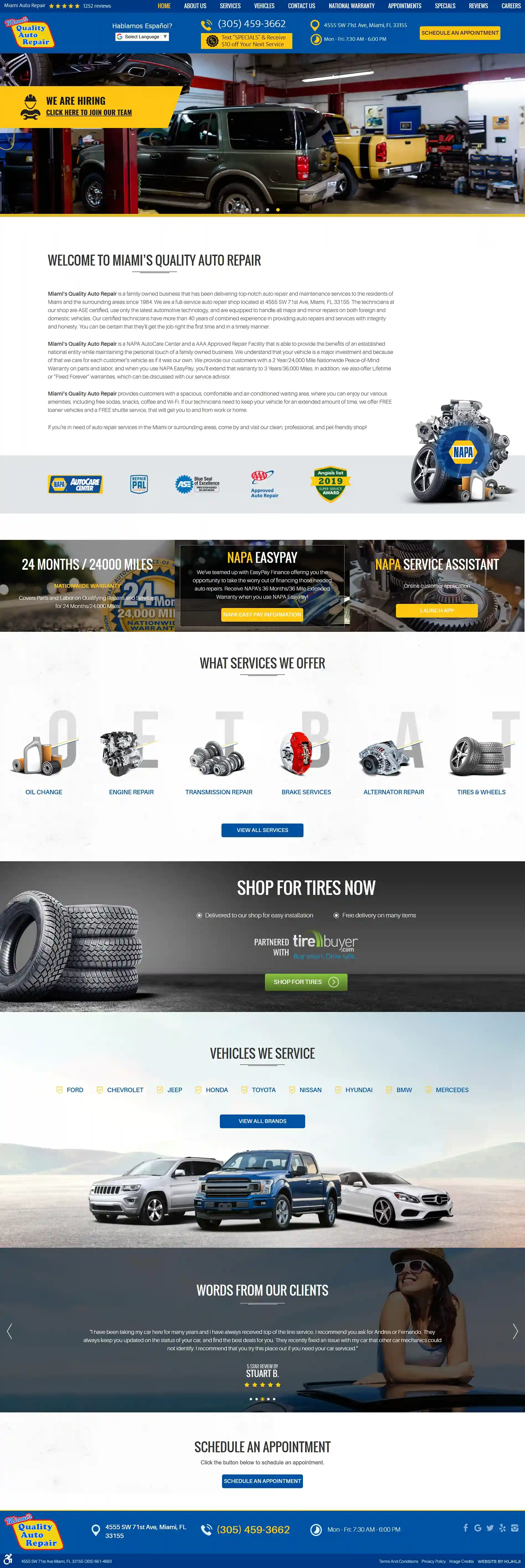 Mechanic Web Design