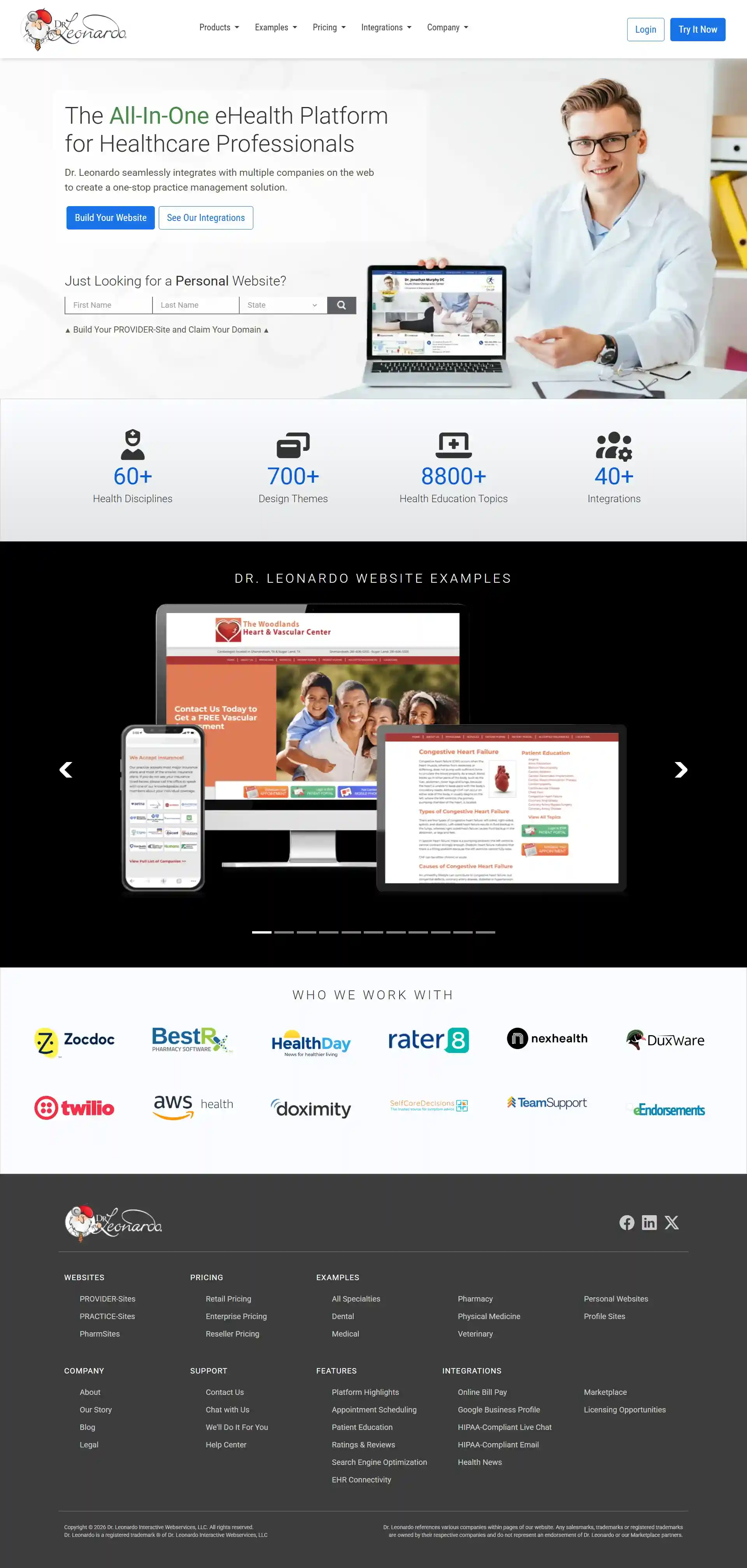 Specialist Doctor Website