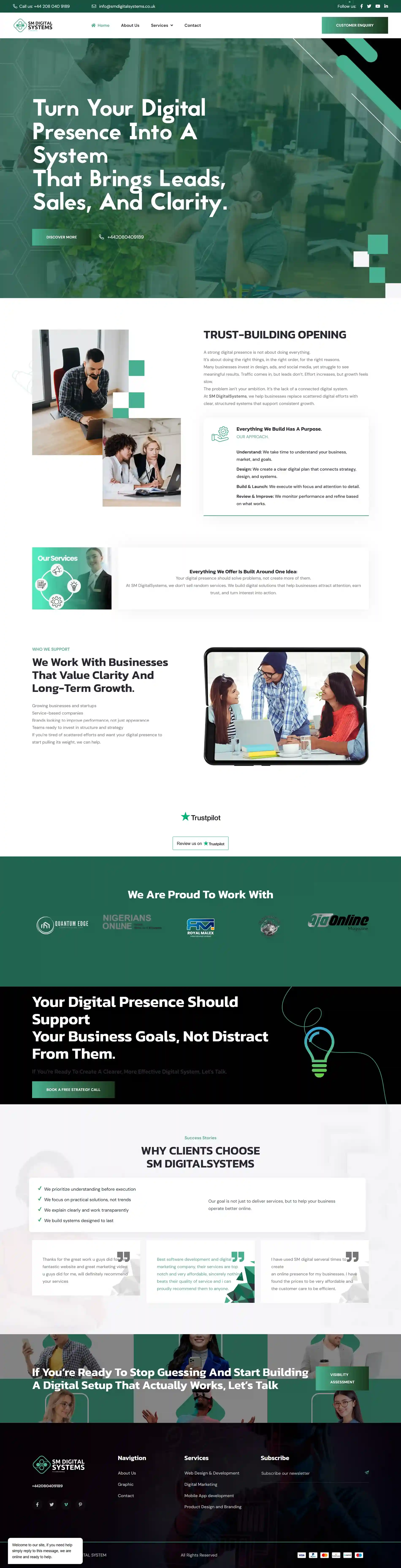 Brand Website Design