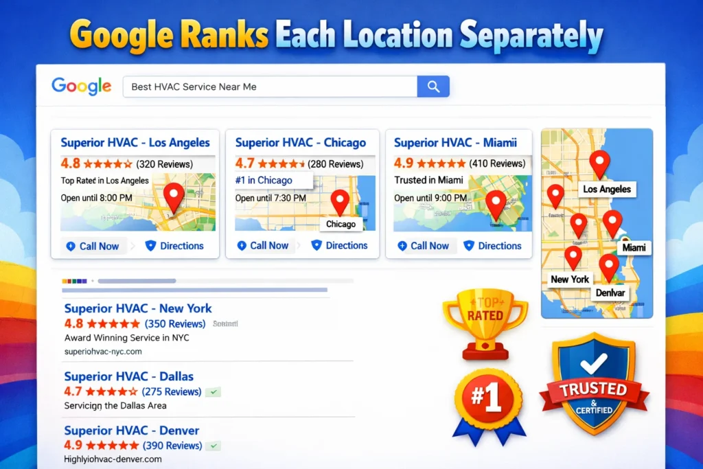 Should Franchises Have Separate URLs for Local SEO? 7 How Google evaluates franchise location pages for local SEO