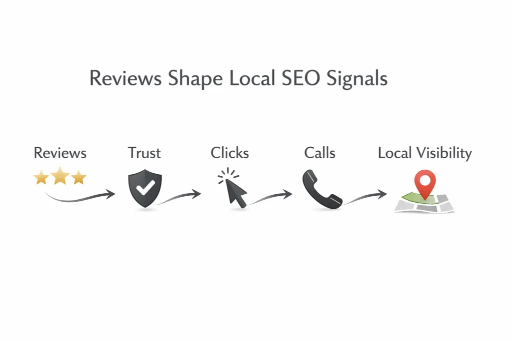 How Google reviews influence local SEO