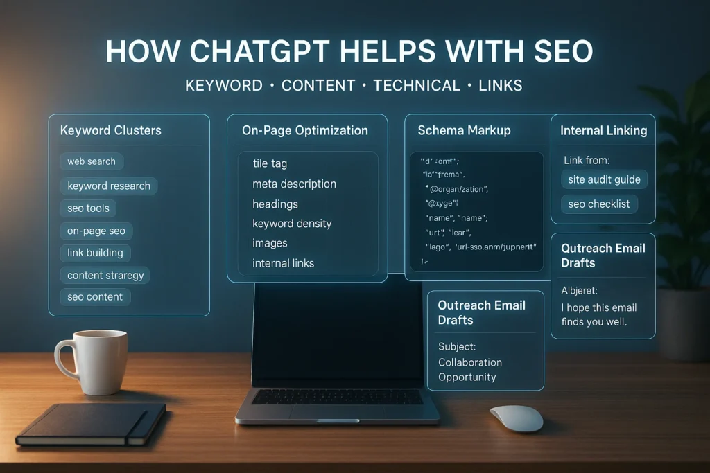 how chatgpt helps with seo dashboard