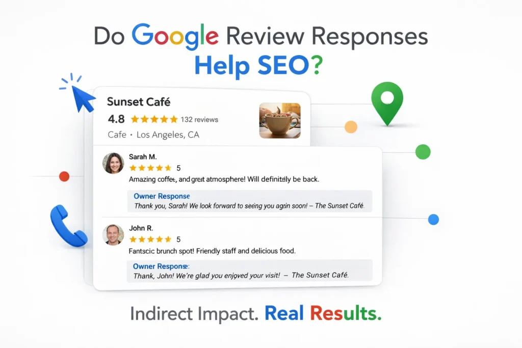 Does responding to Google reviews help SEO