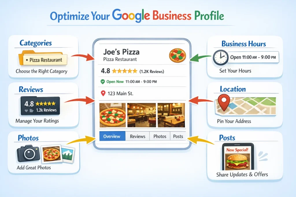 Questions for Local SEO: What Every Business Should Ask 7 Google Business Profile optimization factors for local SEO success