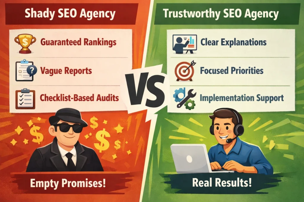 How to Choose the Right Technical SEO Agency? 8 Red flags when choosing a technical SEO agency