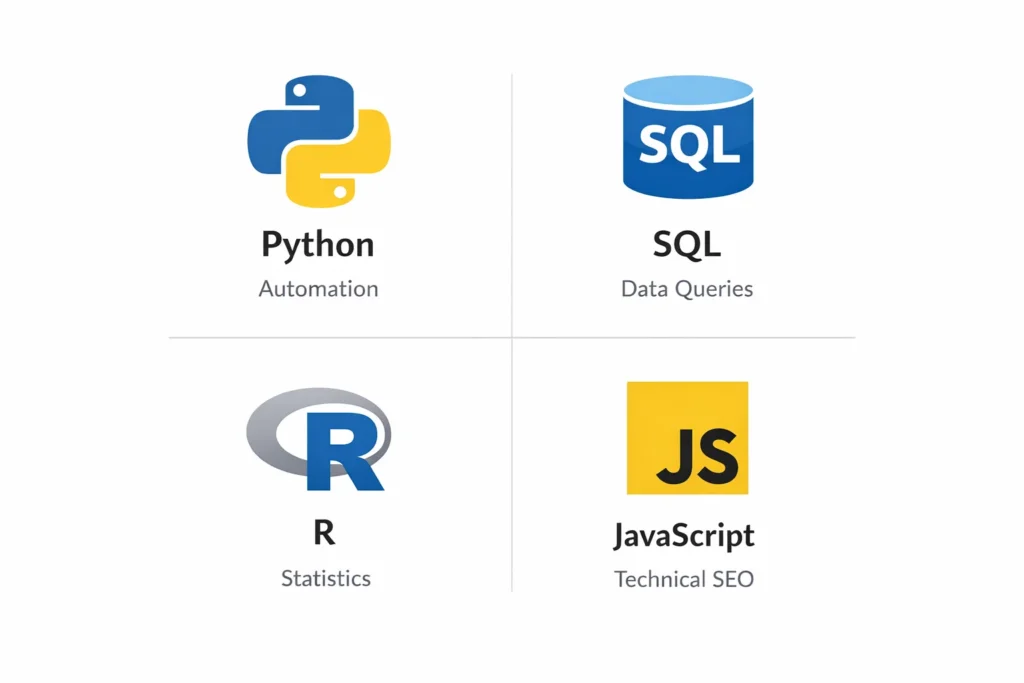 programming languages machine learning seo