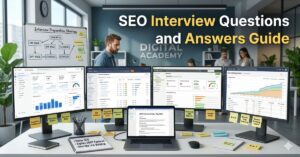 SEO professional preparing for a digital marketing interview